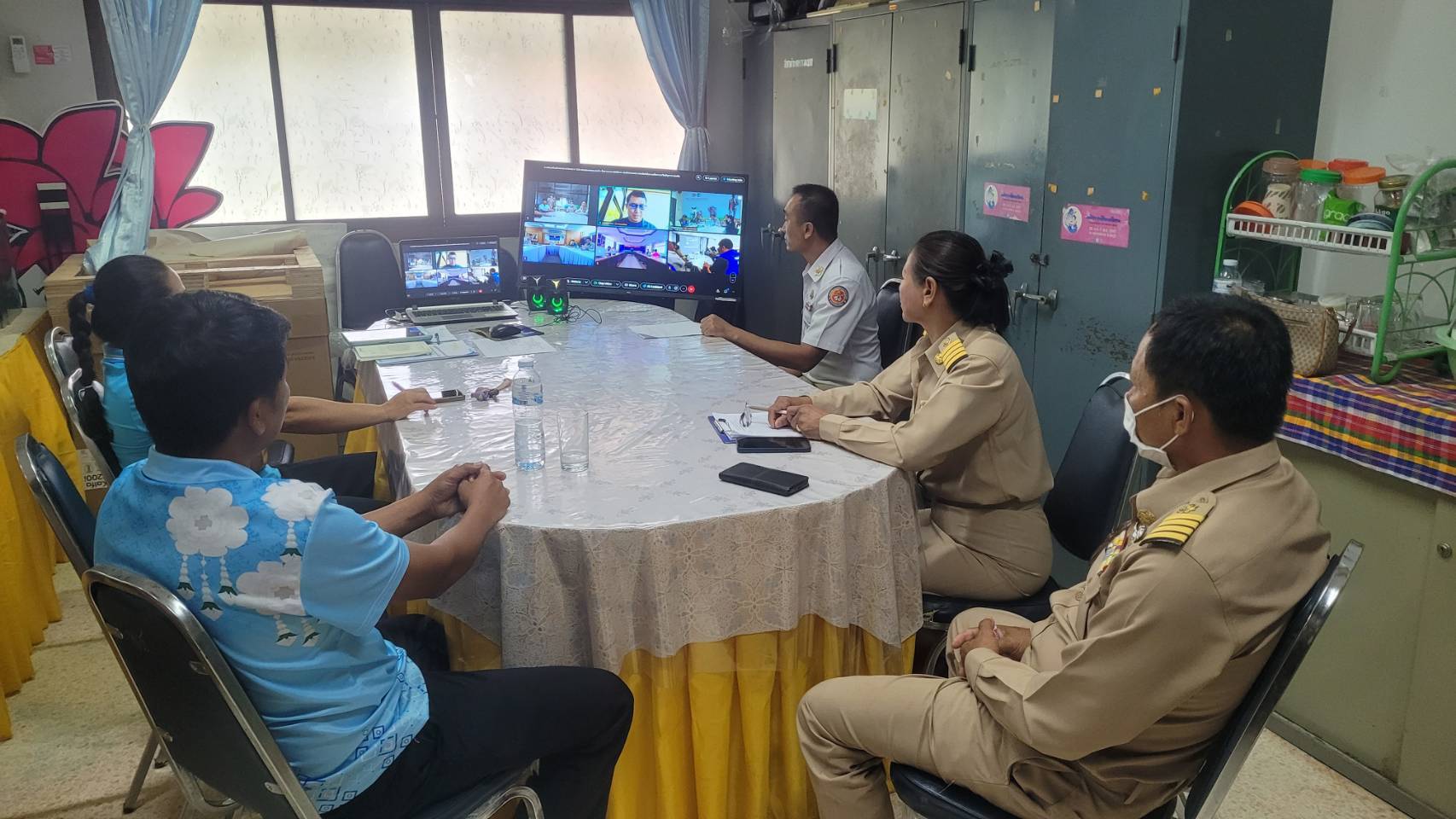 สพอ.บำเหน็จณรงค์ ร่วมประชุมขับเคลื่อนโครงการ 128 กองทุนแม่ของแผ่นดิน