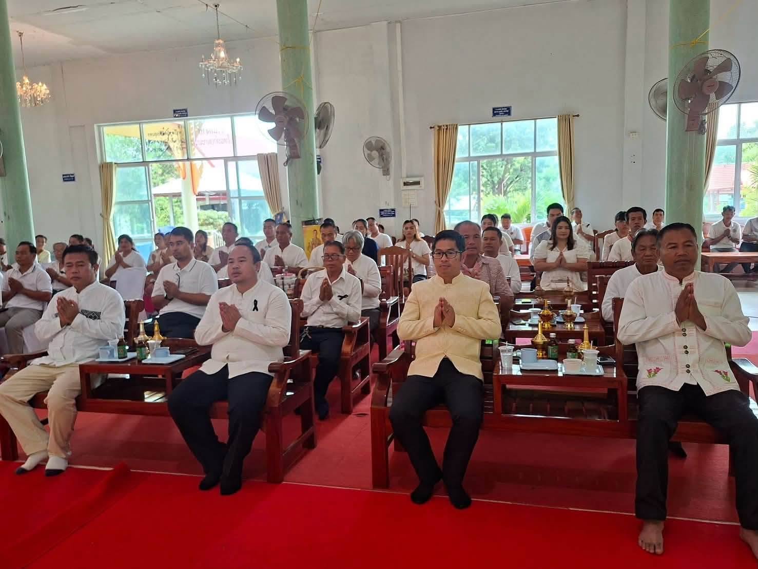 สพอ.บำเหน็จณรงค์ : ร่วม "โครงการนุ่งผ้าไทย เข้าวัด ใส่บาตร ทำความดี" ประจำเดือนสิงหาคม 2569